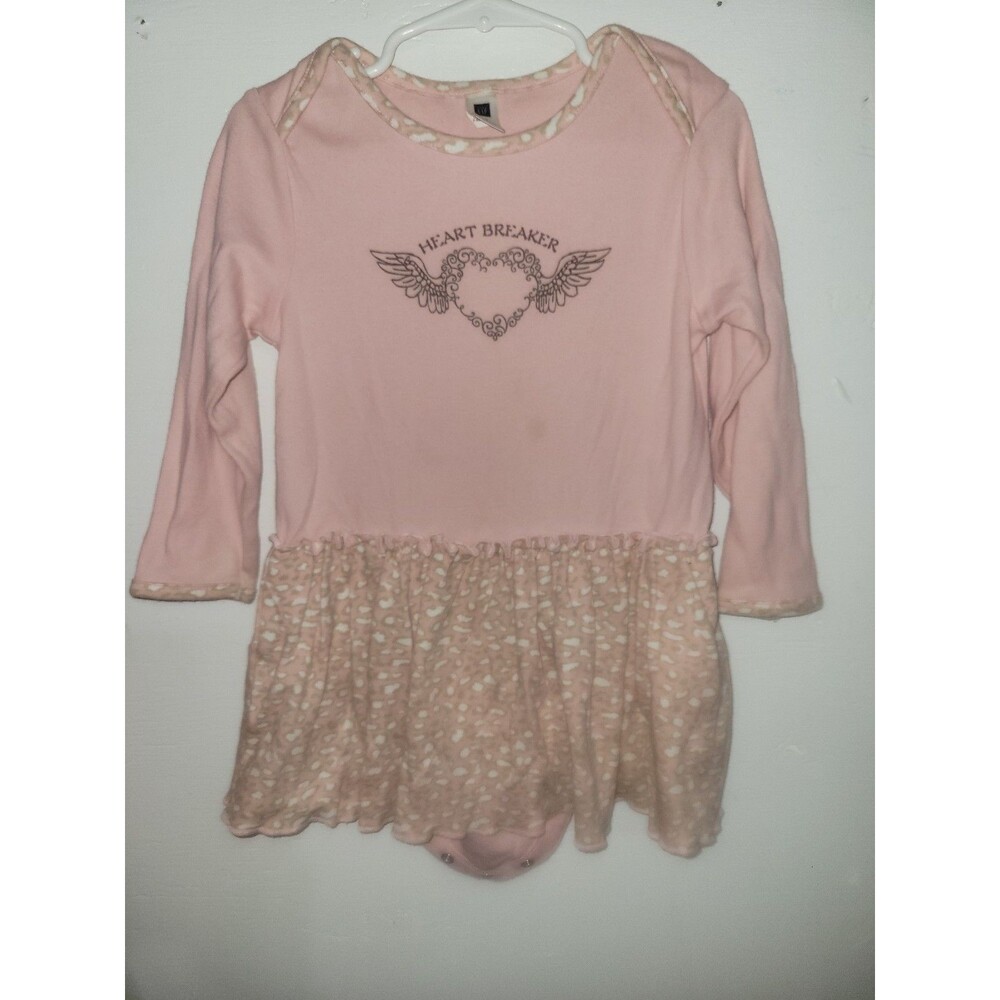 babyGap "Heart Breaker" dress-style romper